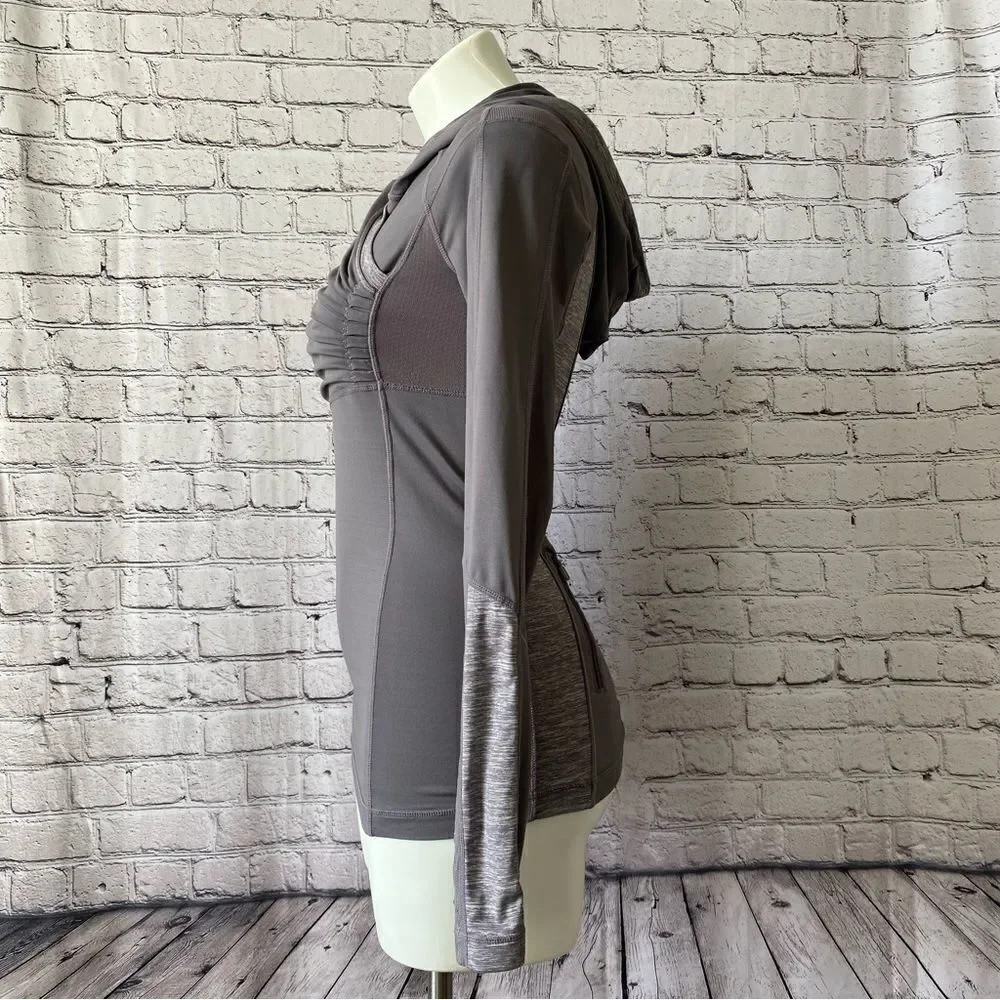 Lululemon Run for your life hooded long sleeve size 4 - Picture 3 of 9